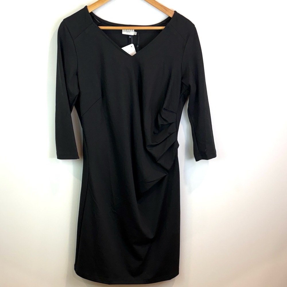 NWT Kaffe ‘ the Alyssa Curve’ Black Dress size XL